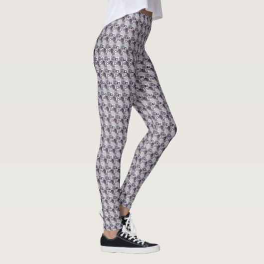 Honigwabe | Zickzack Wabengestelle Leggings (Rechts)