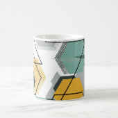 Honigwaben Abstraktes geometrisches Muster.1 Kaffeetasse (Mittel)