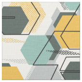 Honigwaben Abstraktes geometrisches Muster.1 Stoff (Nahaufnahme)