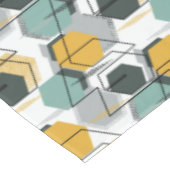 Honigwaben Abstraktes geometrisches Muster.1 Tischdecke (Schrägansicht)