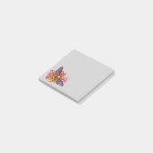 Honigwaben-Biene Post-it Notizen (angewinkelt)