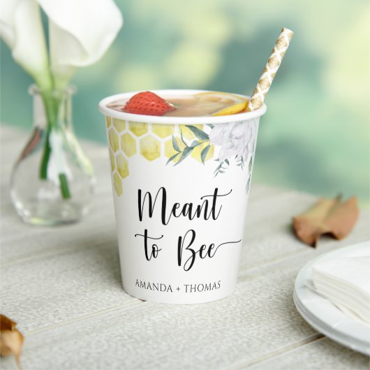 Honigwaben - Bienenbereitschaft Pappbecher (In Situ)