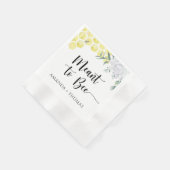 Honigwaben - Bienenbereitschaft Serviette (Ecke)