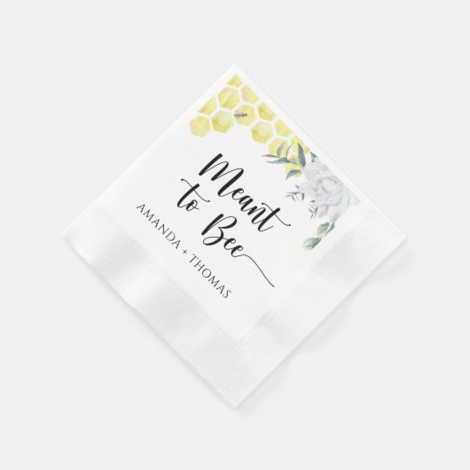 Honigwaben - Bienenbereitschaft Serviette (Ecke)