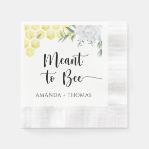 Honigwaben - Bienenbereitschaft Serviette