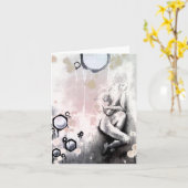 Honigwaben Karte (Gelbe Blume)