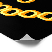 Honigwaben Poster (Ecke)