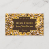 Honigwabenbauernhof Visitenkarte (Vorderseite)