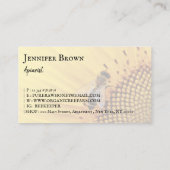 Honigwabenbienen, reiner Rohbauernhof Apiarist Visitenkarte (Rückseite)