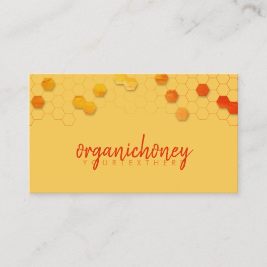 Honigwabenfarm Visitenkarte (Vorderseite)