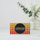 Honigwabenfirma Visitenkarte (Stehend Vorderseite)