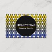 Honigwabenfirma Visitenkarte (Rückseite)