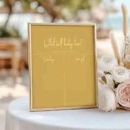 Honigwabengeschlechtsüberblick - Kartographie Poster