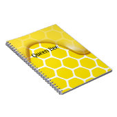 Honigwabenhonig Notizblock (Rechte Seite)