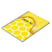 Honigwabenhonig Notizblock (Linke Seite)