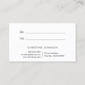 Honigwabenkarte Imitate Gold Glitzer Bestellungska Visitenkarte (Rückseite)