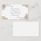 Honigwabenkarte Visitenkarte (Vorne/Hinten)