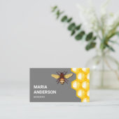 Honigwabenkraut Bienenwabenkraut Visitenkarte (Stehend Vorderseite)