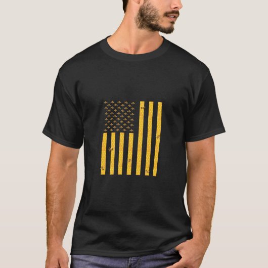 Honigwabenkraut-Bienenzucht T-Shirt (Vorderseite)