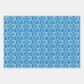 Honigwabenpapier für Bienen — Set 3 Geschenkpapier Set (Vorderseite 3)