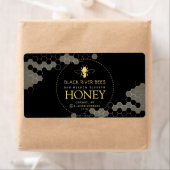 Honigwabenrübe-Honigetikett (Insitu)