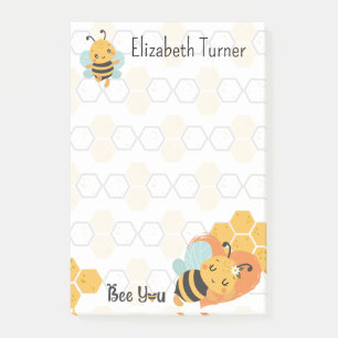 Honigwabenrüben und Hummelbienen Sie Personalisier Post-it Klebezettel