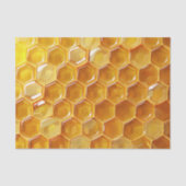 Honigwabenvoll voll mit Honey-Decoupage Seidenpapier (Vorderseite)