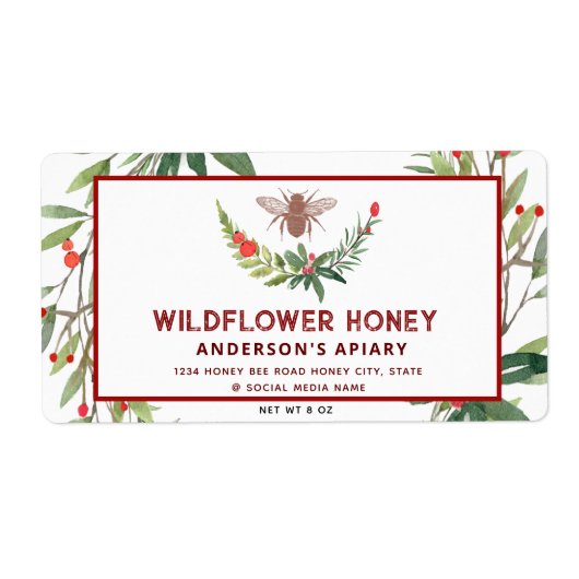 Honigweinetikett (Vorne)