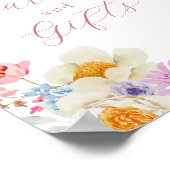 Honigwiese Wildblumen Karten und Geschenke Schild (Ecke)
