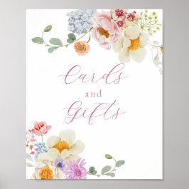 Honigwiese Wildblumen Karten und Geschenke Schild