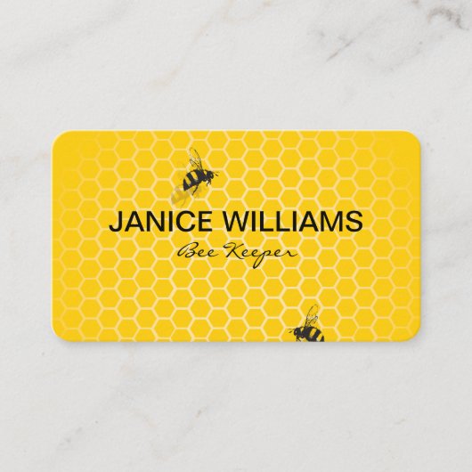 Honigwüstenhalter Visitenkarte (Vorderseite)