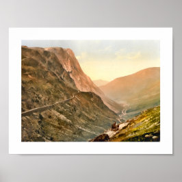 Honister Pass, Lake District, England Poster