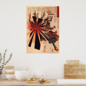 Honjo Shigenaga Poster (Küche)