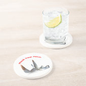 Honk Deine Horn-Untersetzer Sandstein Untersetzer (Seite)