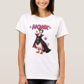 Honk Dummer Gans Halloween T-Shirt (Vorderseite)