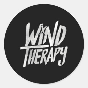 Honk for Wheelies Runder Aufkleber