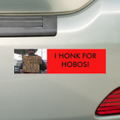 HONK FÜR HOBOS AUTOAUFKLEBER (Auf Auto)