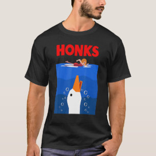 Honk Gans  Ente Huhn Meme Idee T-Shirt