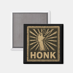 Honk Gans Lustige Ente Huhn Meme Magnet
