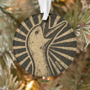 Honk Gans Lustige Ente Huhn Meme Ornament