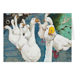 Honk! Gänse in der Stadt kundengerecht