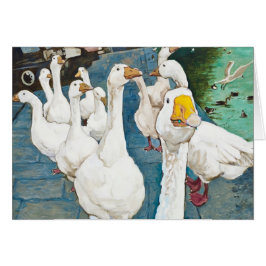 Honk! Gänse in der Stadt kundengerecht