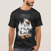 HONK Goose Dragon Metal Medieval Fantasy Magical C T-Shirt (Vorderseite)