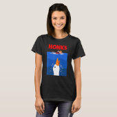 Honk Goose  Duck chicken meme Idea T-Shirt (Vorne ganz)