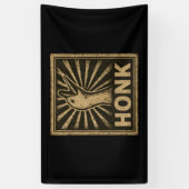 Honk Goose Funny Duck Chicken Meme Banner (Vertikal)