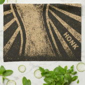 Honk Goose Funny Duck Chicken Meme Geschirrtuch (Gefaltet)