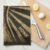 Honk Goose Funny Duck Chicken Meme Geschirrtuch (Viertel Falte)