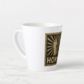 Honk Goose Funny Duck Chicken Meme Milchtasse (Linke Ecke)