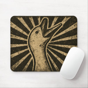 Honk Goose Funny Duck Chicken Meme Mousepad