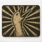 Honk Goose Funny Duck Chicken Meme Mousepad (Vorne)